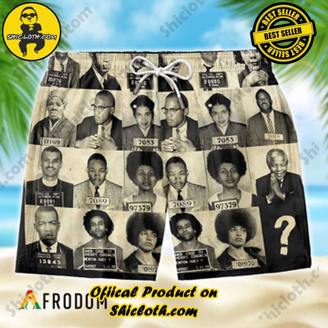 Best Seller And Hot Trending for Summer : Shiclothshop's Hawaiian Shirts 31 Civil Rights Leaders Hawaiian Short