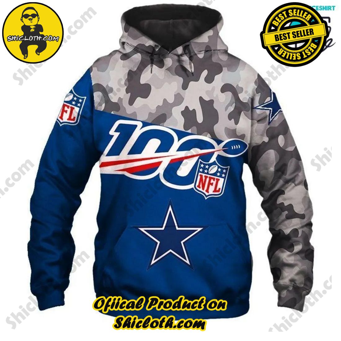 Explore the Ultimate Personalized Style with Shiclothshop's 3D Custom Hoodies 15 Dallas Cowboys NFL Limited Design 3D Custom Hoodie Style 11