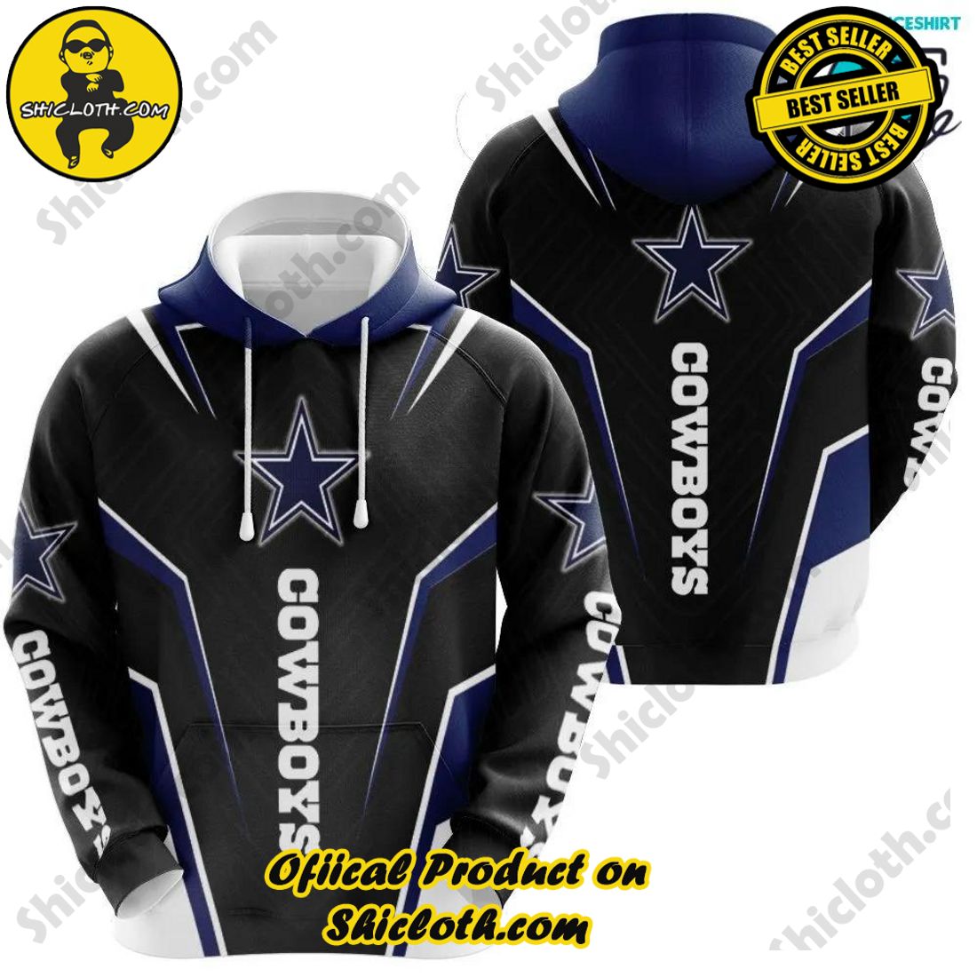 Explore the Ultimate Personalized Style with Shiclothshop's 3D Custom Hoodies 20 Dallas Cowboys NFL Limited Design 3D Custom Hoodie Style 16