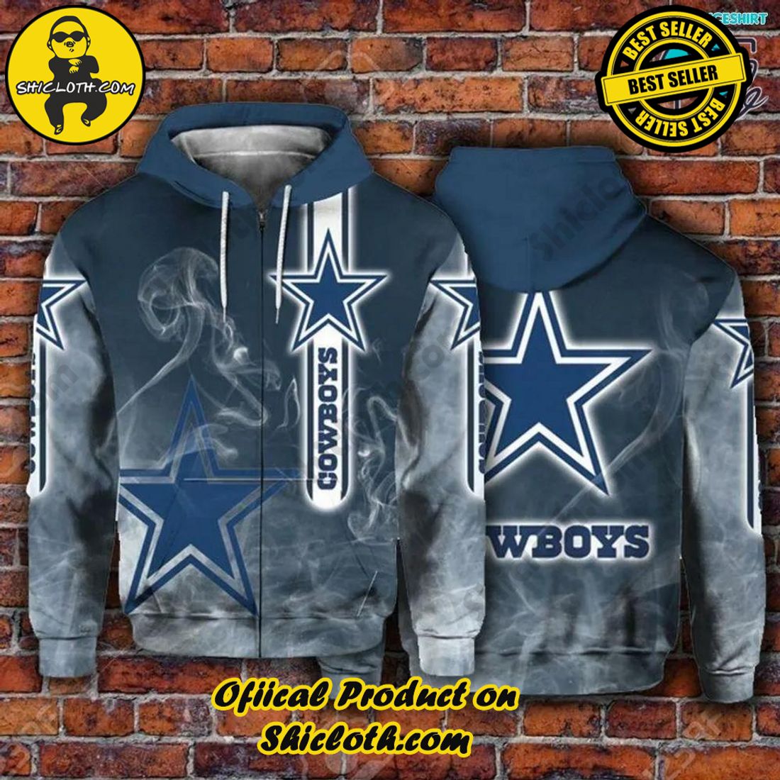 Explore the Ultimate Personalized Style with Shiclothshop's 3D Custom Hoodies 26 Dallas Cowboys NFL Limited Design 3D Custom Hoodie Style 22