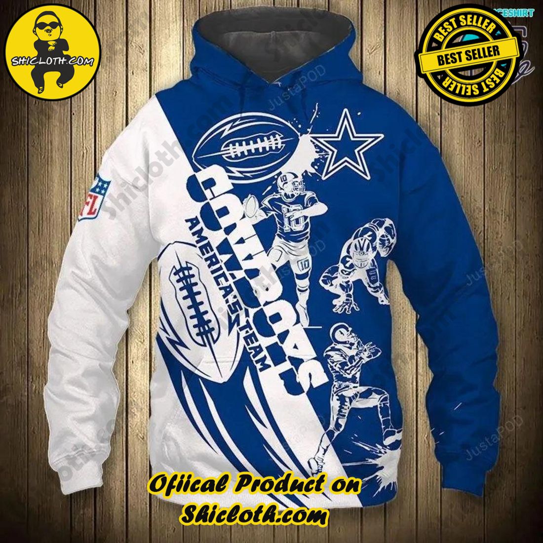 Explore the Ultimate Personalized Style with Shiclothshop's 3D Custom Hoodies 34 Helliusconfigs- Dallas Cowboys NFL Gifts For Fan Limited Design 3D Custom Hoodie Version 6