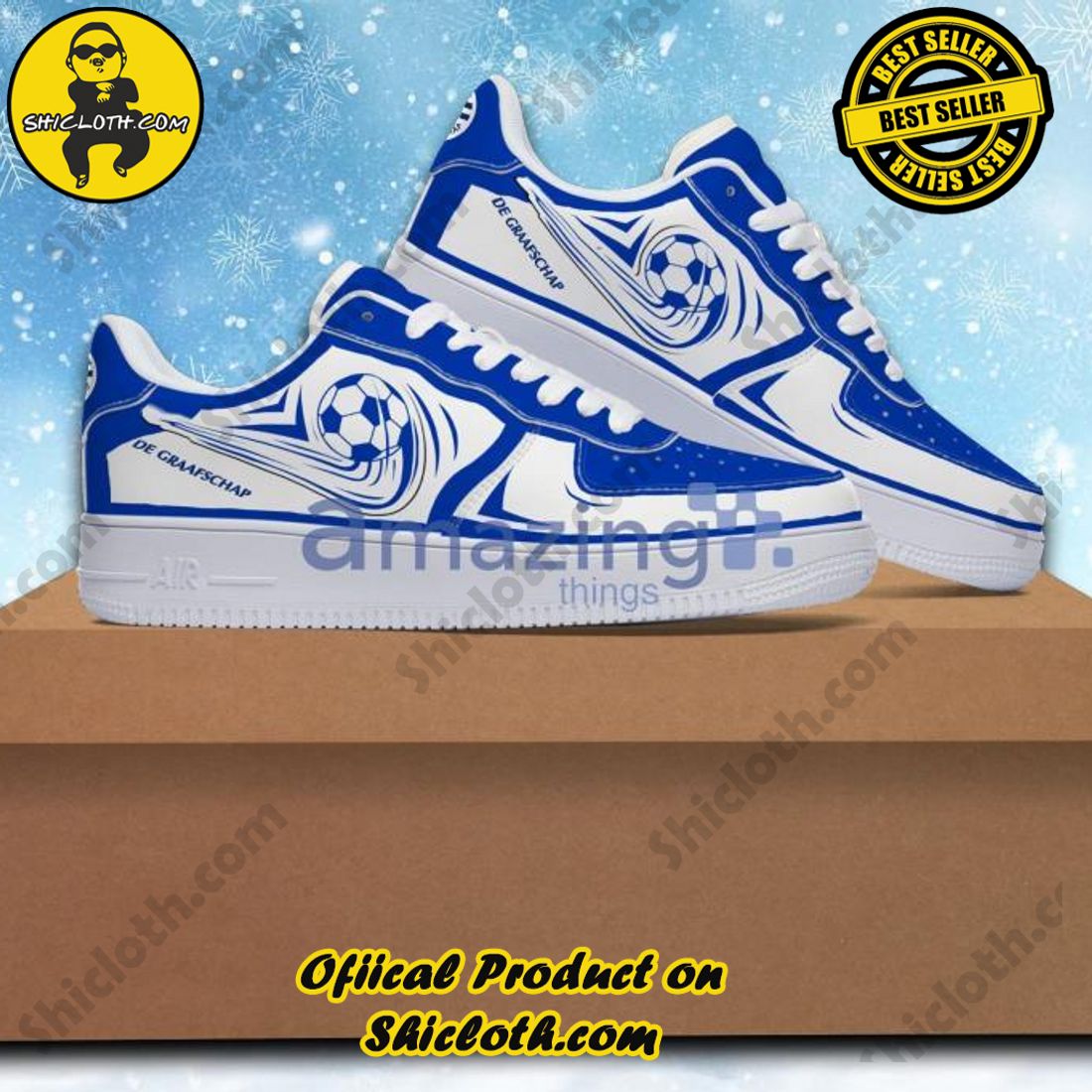 Hot Trending: Unveiling the Elegance of Shicloth's Air Force 1 Shoes Gift for All 4 De Graafschap FC Nike Air Force 1 Shoes