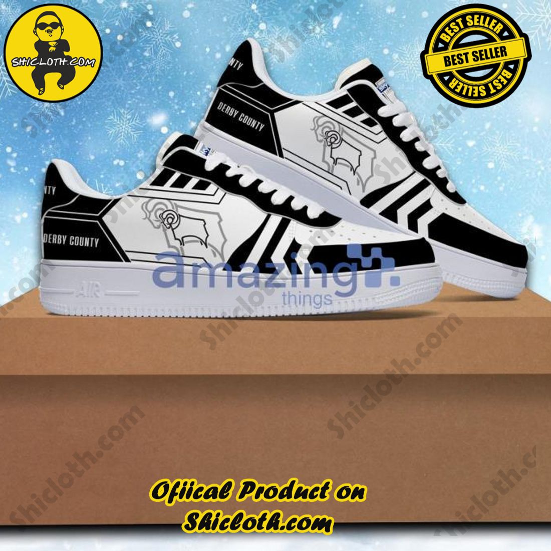 Hot Trending: Unveiling the Elegance of Shicloth's Air Force 1 Shoes Gift for All 5 Derby County Air Force 1 Shoes