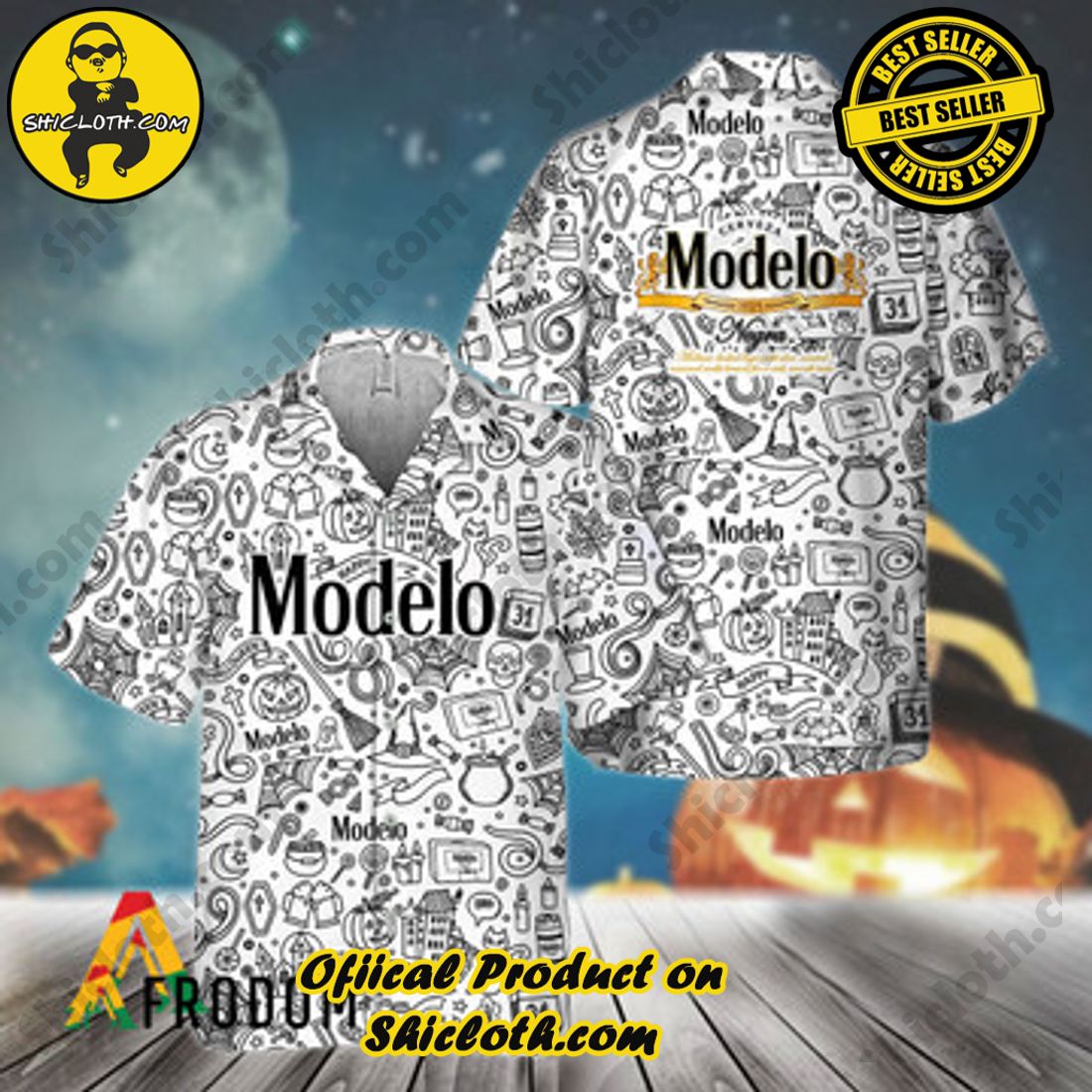 Fashion for Summer : Shiclothshop's Hawaiian Shirts 66 Doodle Art Modelo Negra Hawaiian Shirts