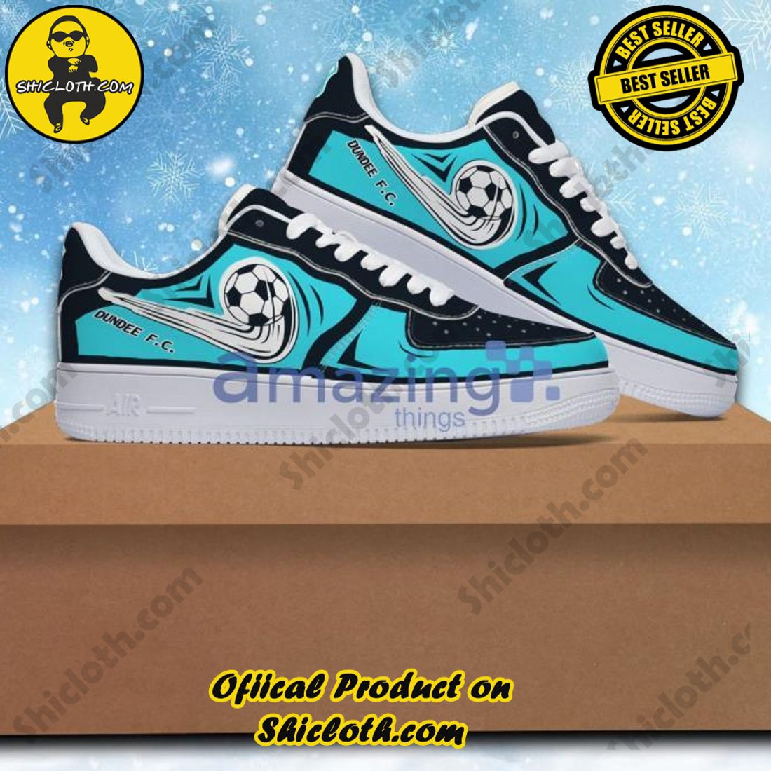 Hot Trending: Unveiling the Elegance of Shicloth's Air Force 1 Shoes Gift for All 8 Dundee FC Nike Air Force 1 Shoes