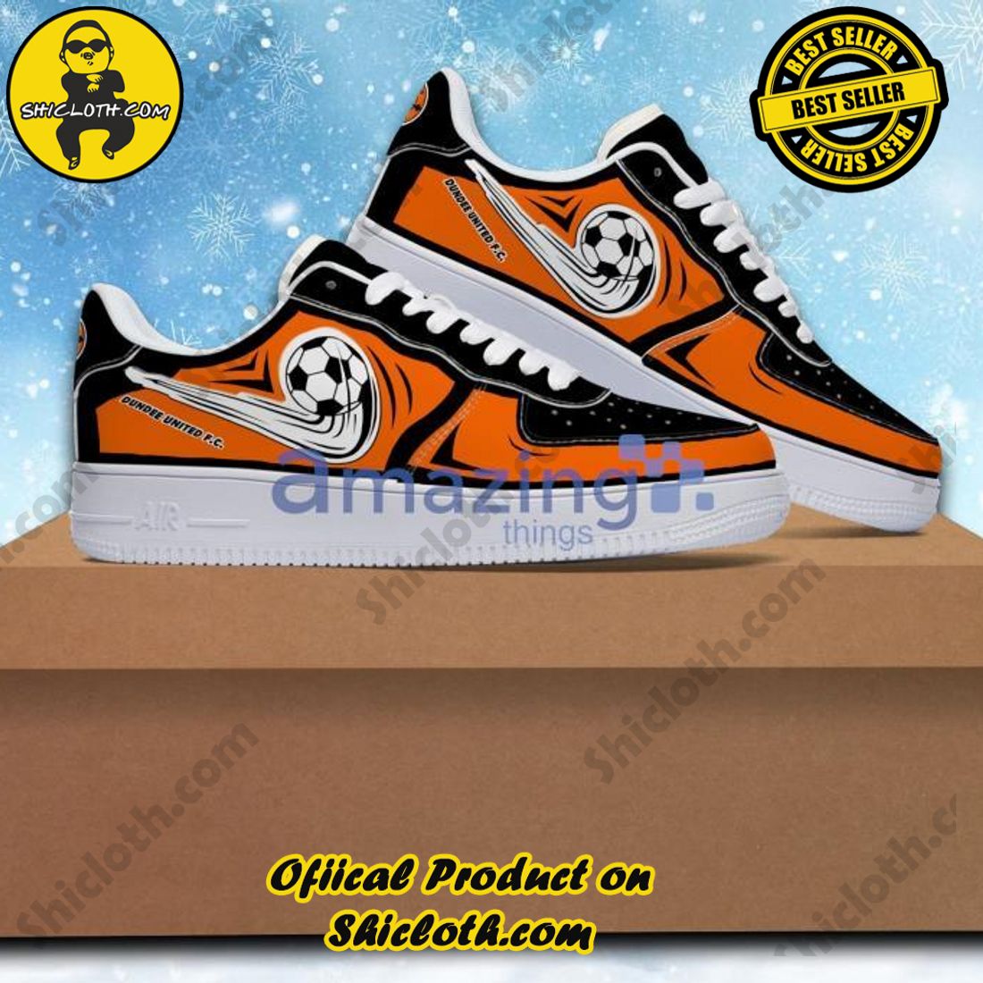 Hot Trending: Unveiling the Elegance of Shicloth's Air Force 1 Shoes Gift for All 9 Dundee United FC Nike Air Force 1 Shoes