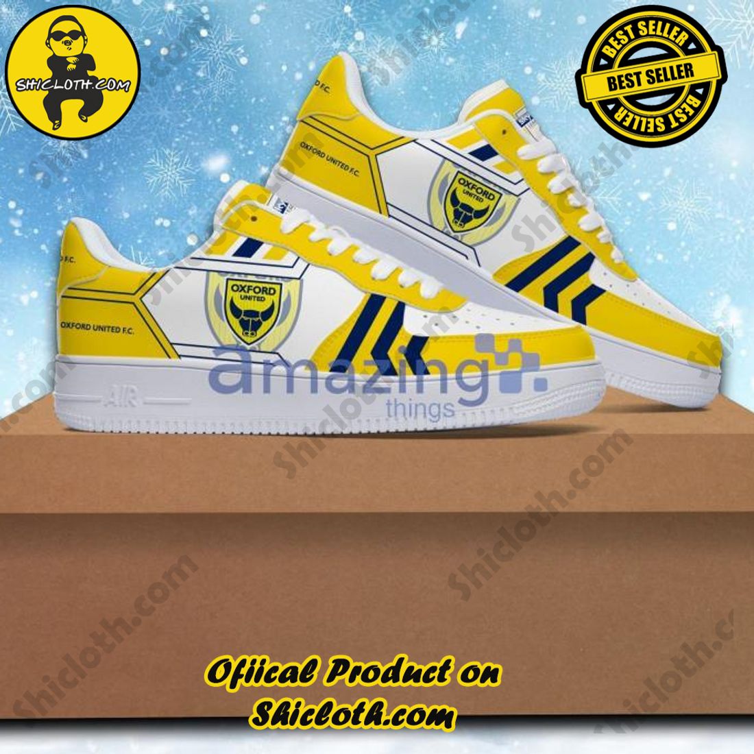 Hot Trending: Unveiling the Elegance of Shicloth's Air Force 1 Shoes Gift for All 16 EFL League One Oxford United F.C Air Force 1 Shoes