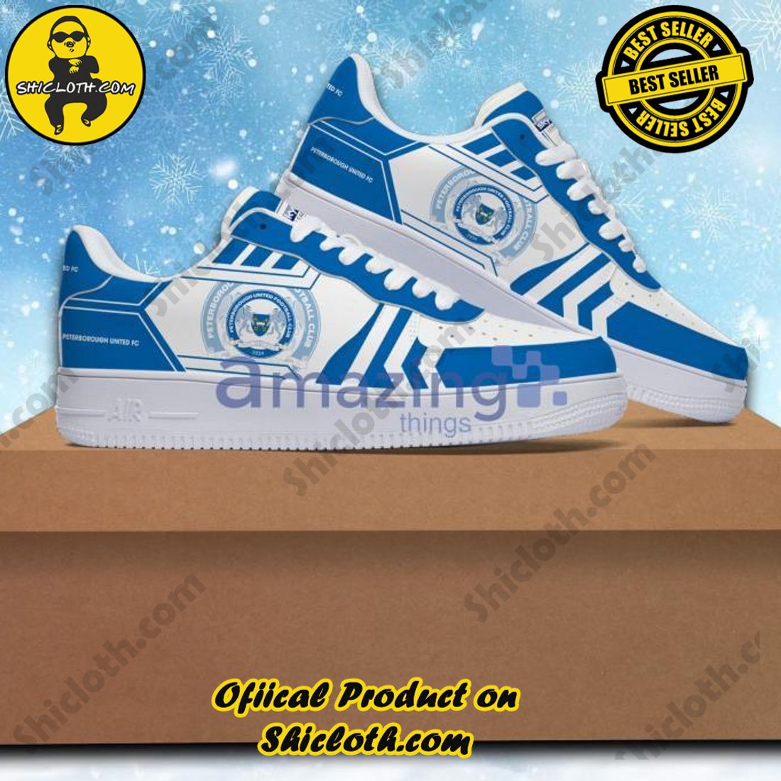 Hot Trending: Unveiling the Elegance of Shicloth's Air Force 1 Shoes Gift for All 17 EFL League One Peterborough United F.C Air Force 1 Shoes