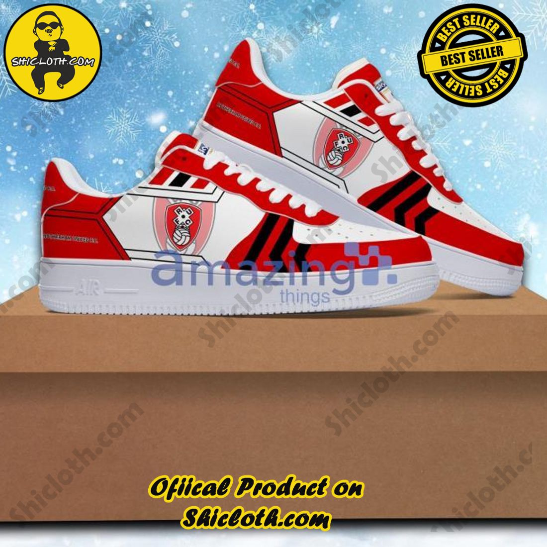 Hot Trending: Unveiling the Elegance of Shicloth's Air Force 1 Shoes Gift for All 19 EFL League One Rotherham United Air Force 1 Shoes