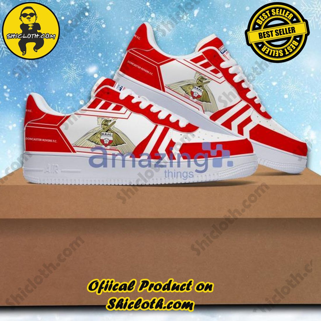 Hot Trending: Unveiling the Elegance of Shicloth's Air Force 1 Shoes Gift for All 28 EFL League Two Doncaster Rovers Air Force 1 Shoes