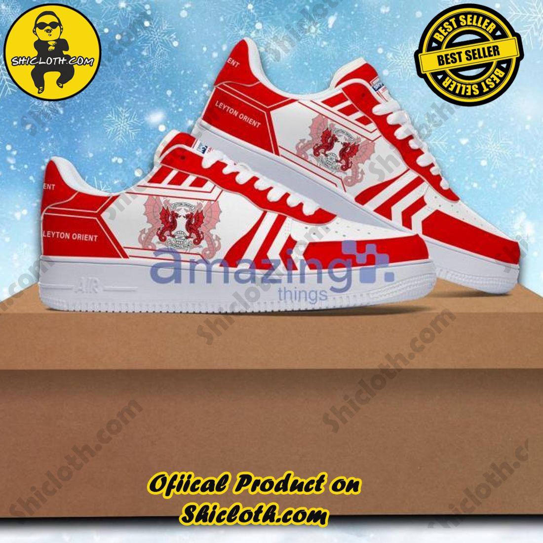 Hot Trending: Unveiling the Elegance of Shicloth's Air Force 1 Shoes Gift for All 33 EFL League Two Leyton Orient Air Force 1 Shoes