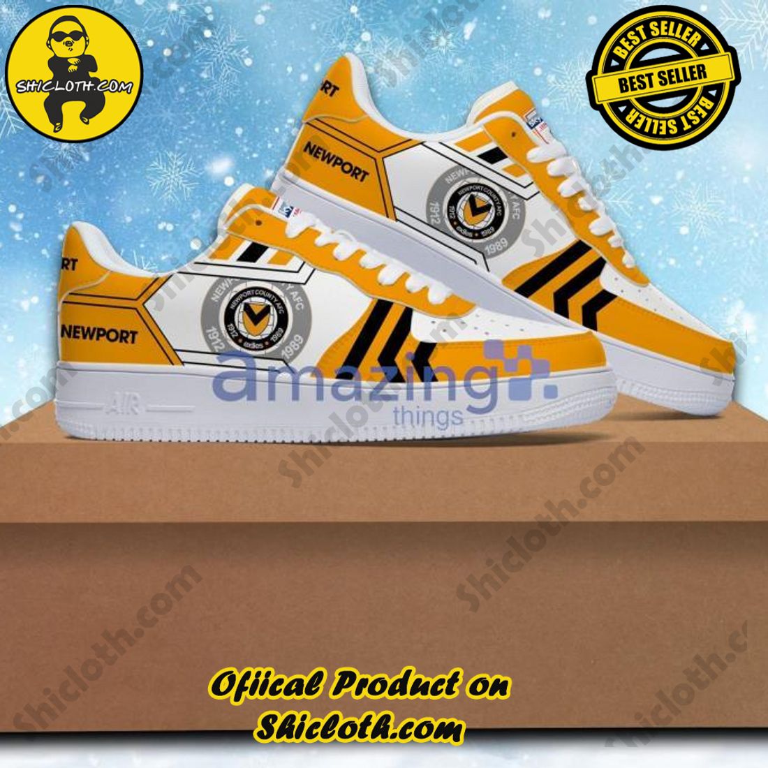 Hot Trending: Unveiling the Elegance of Shicloth's Air Force 1 Shoes Gift for All 35 EFL League Two Newport County Air Force 1 Shoes