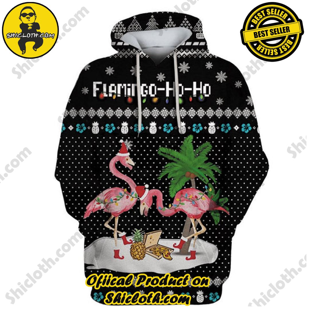 Shiclothshop's 3D Hoodies: The Ultimate Fashionable Gift for Everyone 30 Flamingo 3D All Over Print Hoodie Ver 4