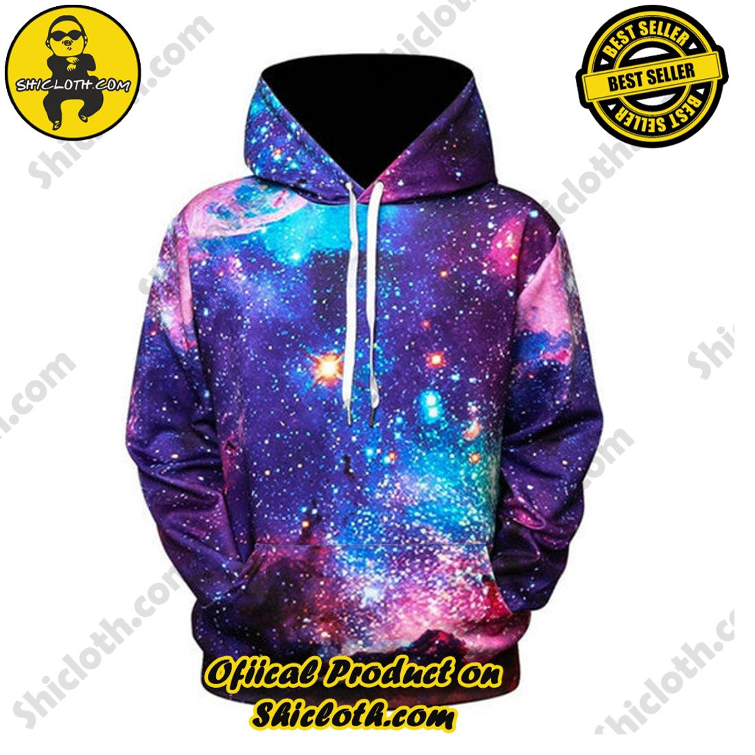 Shiclothshop's 3D Hoodies: The Ultimate Fashionable Gift for Everyone 32 Galaxy 3D All Over Print Hoodie