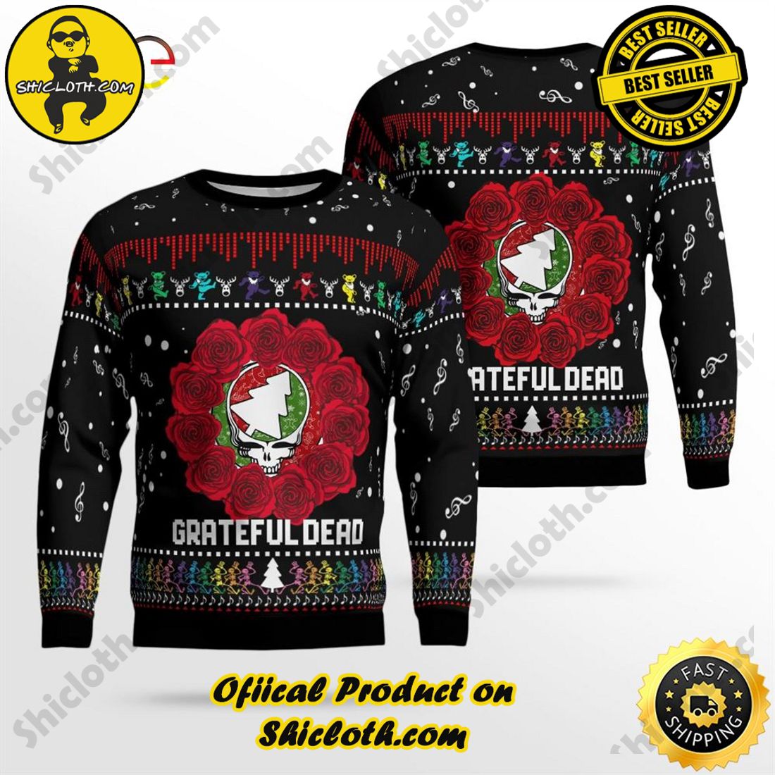 Hot trending for Christmas : Sweaters from Shiclothshop 15 GD Dancing Bears Christmas Ugly Sweater Ideas