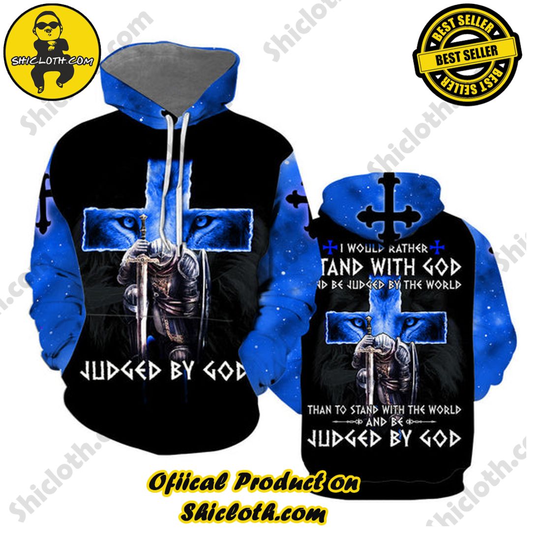 Best seller: Explore the Ultimate Personalized Style with Shiclothshop's 3D Custom Hoodies 29 God Jesus All Over Print 3D Custom Hoodie For Men Ver 2
