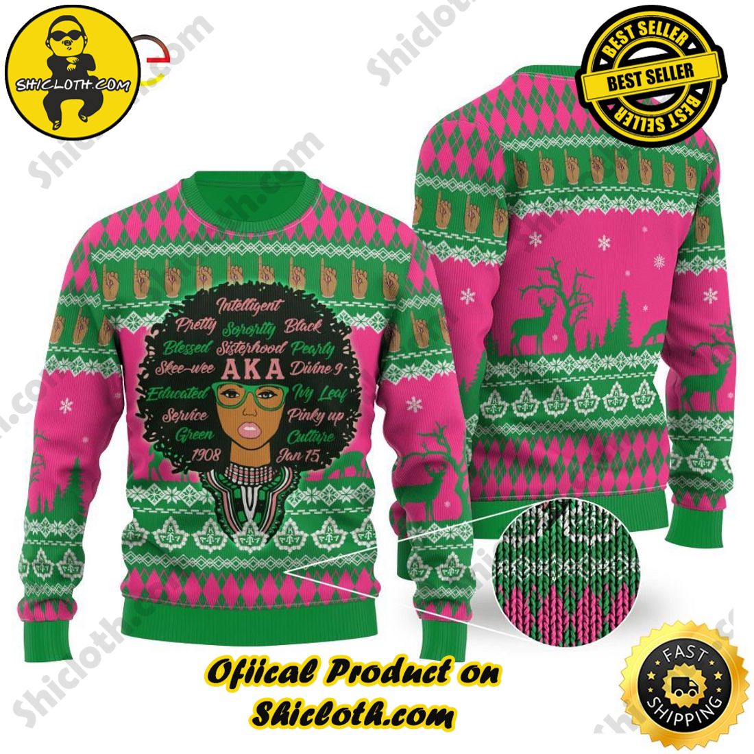 Best seller: Warm Up Your Holidays with Shiclothshop's Cozy Christmas Sweaters for a Peaceful Season 33 Hippie Aka Christmas Ugly Christmas Sweater For Men & Women Christmas Gift Sweater