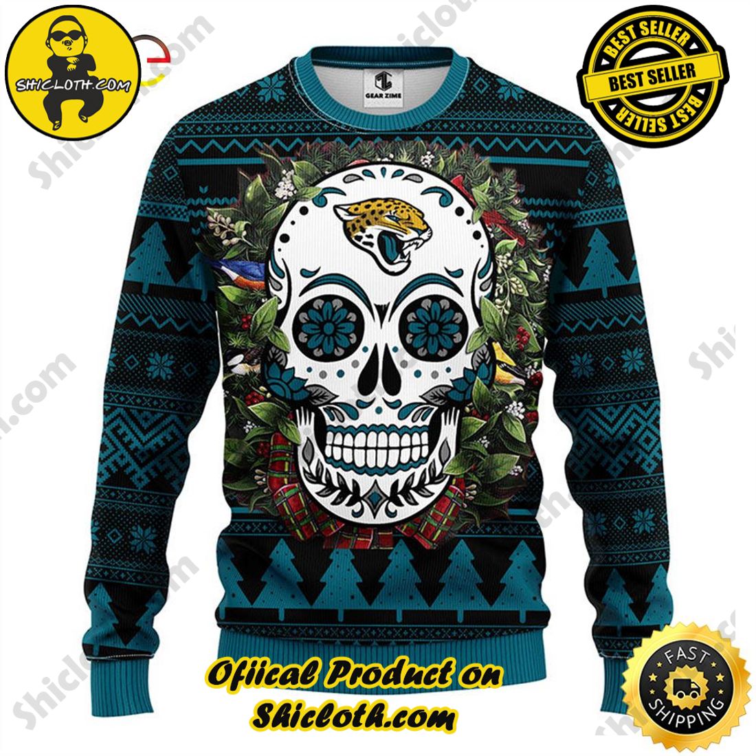 SALEOFF Jacksonville Jaguars Bud Light Beer Ugly Christmas Sweater