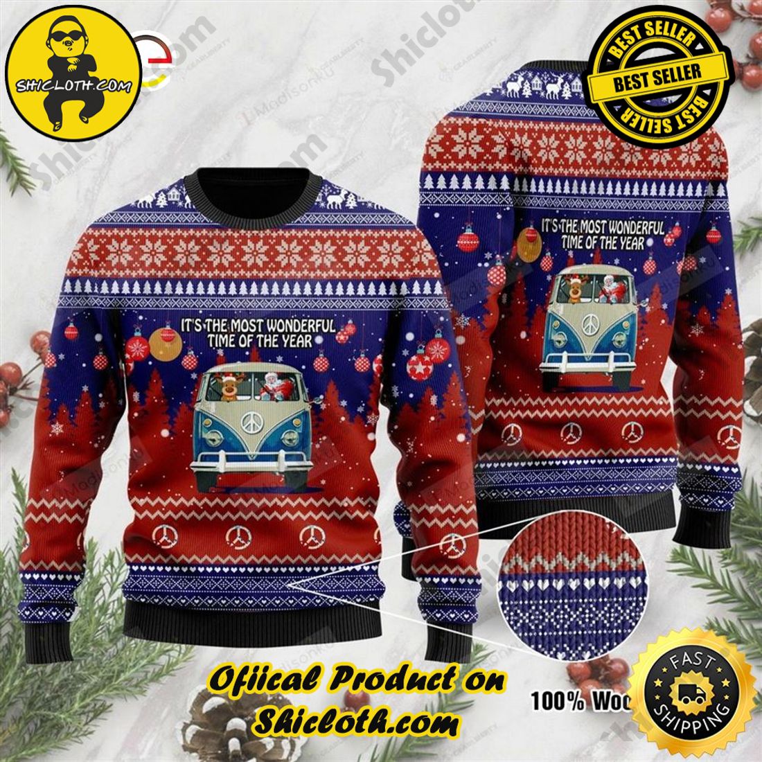 Hot trending for Christmas : Sweaters from Shiclothshop 26 It’S The Most Wonderful Time Ugly Sweater Ideas