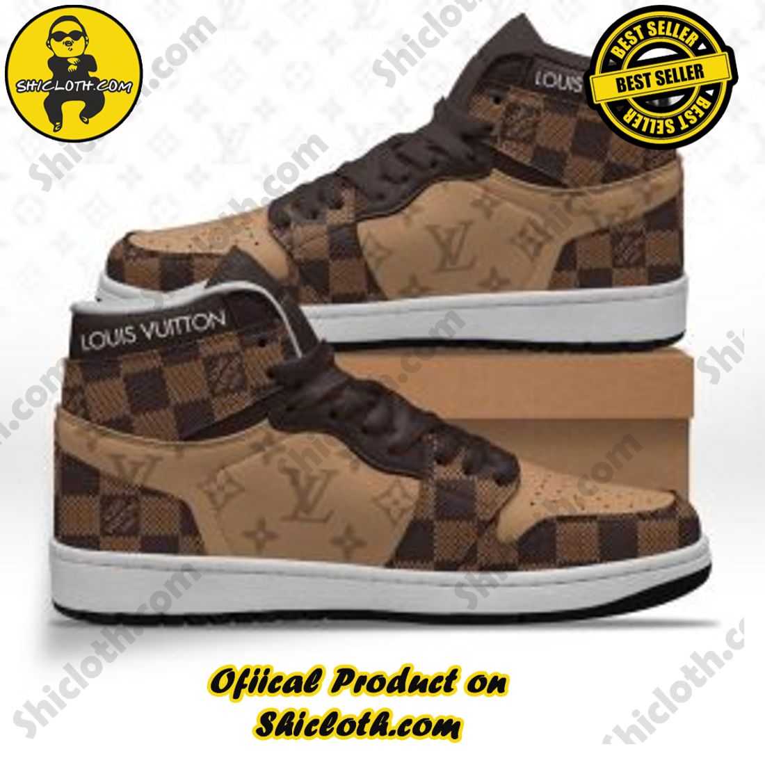 Shiclothshop's Air Jordan 1 Sneakers: Affordable Elegance and Uncompromised Quality 23 Louis Vuitton Air Jordan 1 Sneaker Hot 2023 Style 4