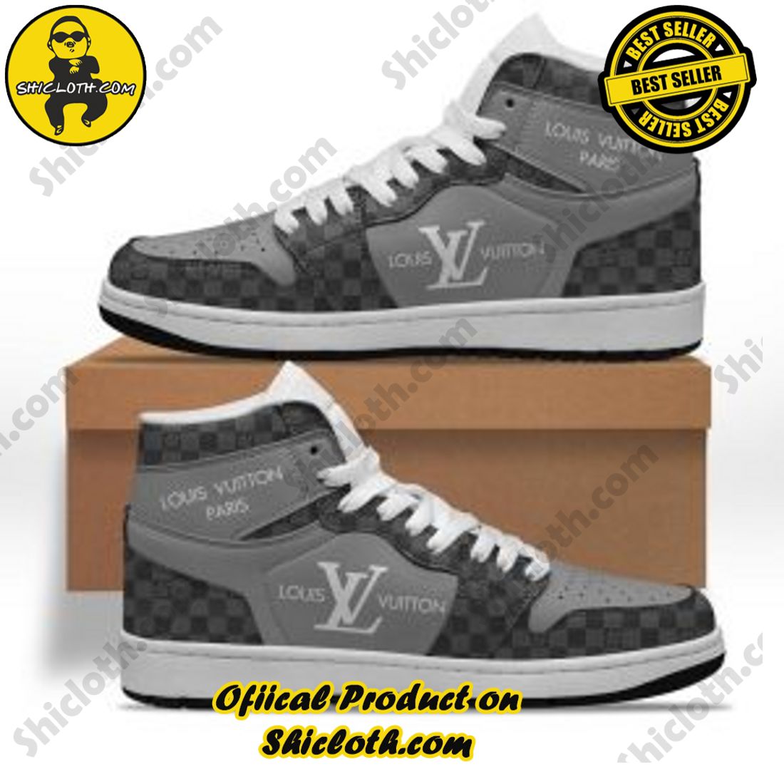 Shiclothshop's Air Jordan 1 Sneakers: Affordable Elegance and Uncompromised Quality 25 Louis Vuitton Air Jordan 1 Sneaker Hot 2023 Style 6