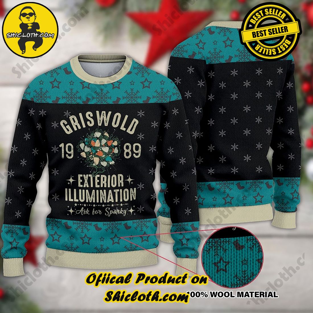 Best seller and Hot trending: Warm Up Your Holidays with Shiclothshop's Cozy Christmas Sweaters for a Peaceful Season 4 National Lampoon is Christmas Vacation Ugly Sweater For Men & Women Christmas Gift Sweater