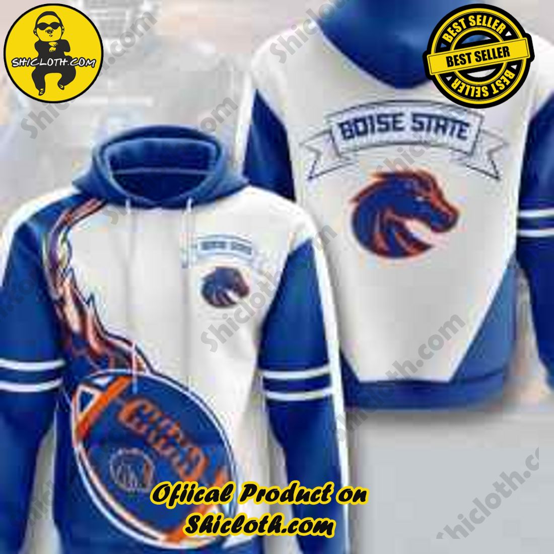 Boise State Broncos Hot Trending 3D T-Shirt For Fans