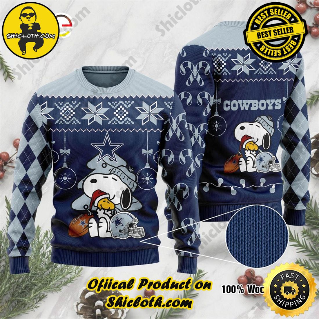 New York Giants Snoopy Dabbing The Peanuts Sports Football American Ugly  Christmas Sweater