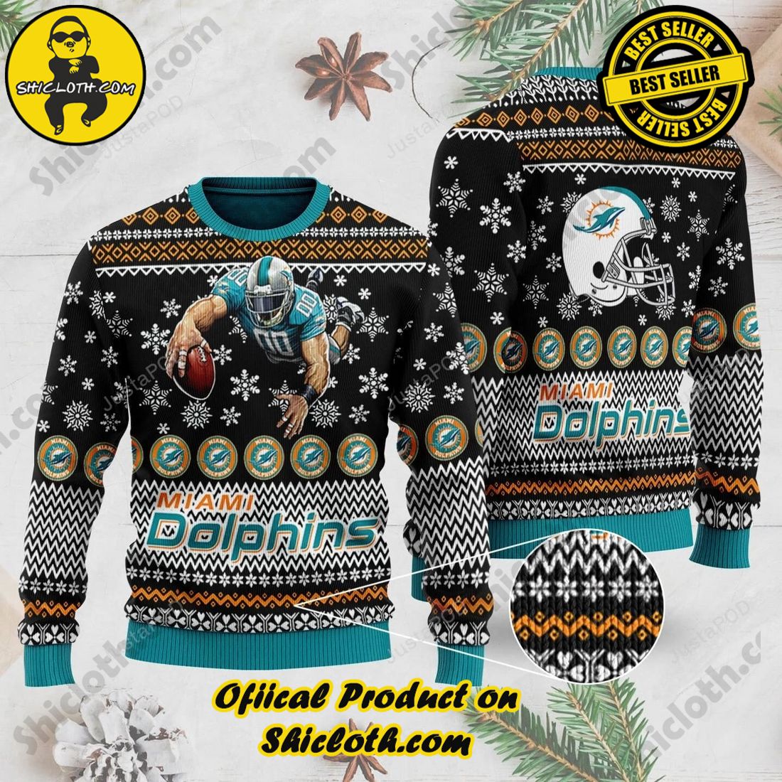 Merry Christmas 2023 Heart Pattern Green Bay Packers New Trends 3D