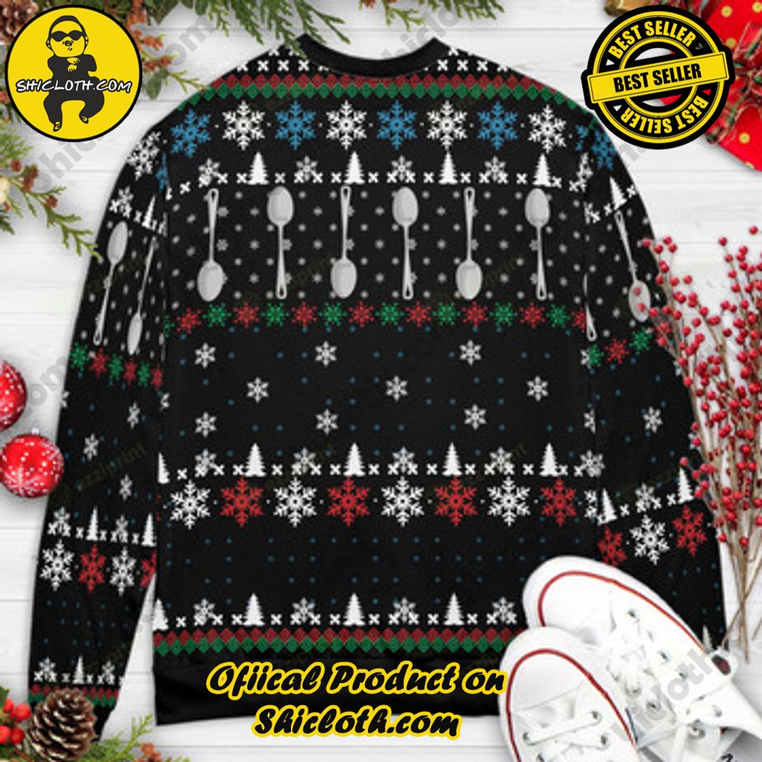 Oh Hi Santa Funny The Room Oh Hi Mark Ugly Christmas Sweaters 2 Oh Hi Santa Funny The Room Oh Hi Mark Ugly Christmas Sweaters - Image 2