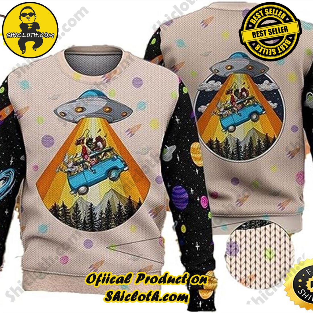 Peace Ugly Hippie Mens Sweater Ugly Sweater Ideas - Shicloth