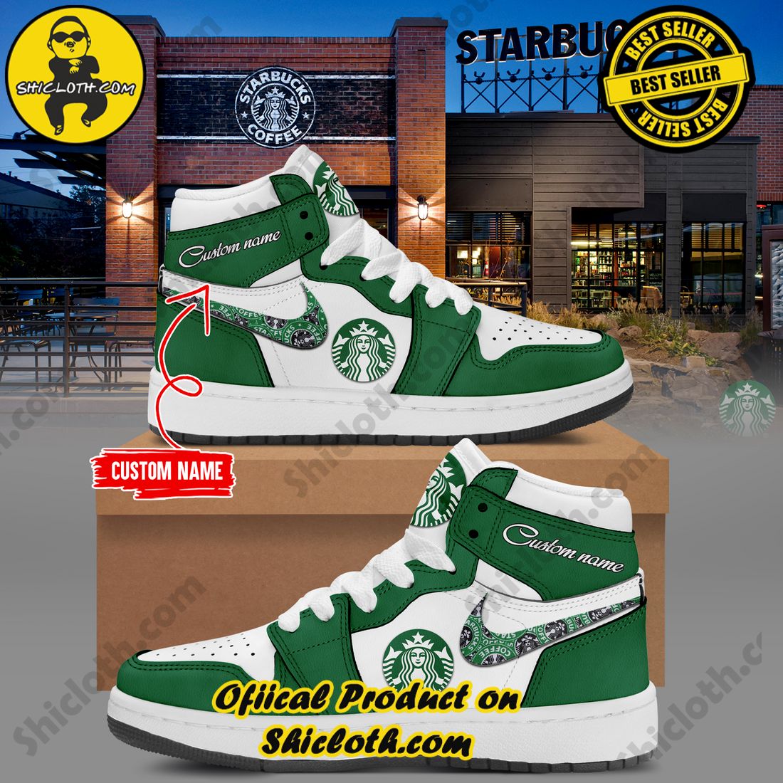 Best Seller Shiclothshop's Air Jordan 1 Sneakers: Affordable Elegance and Uncompromised Quality 35 Starbucks Nike Air Jordan 1 Sneaker