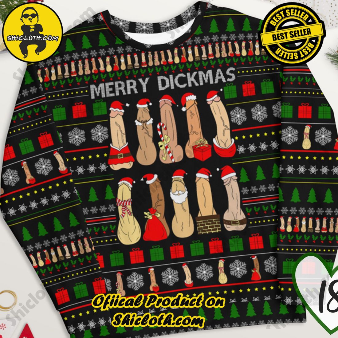 Shiclothshop's Ugly Christmas Sweaters: Embrace Festive Fashion with Flair 37 Women 18+ Ugly Christmas Sweater For Men & Women Christmas Gift Sweater