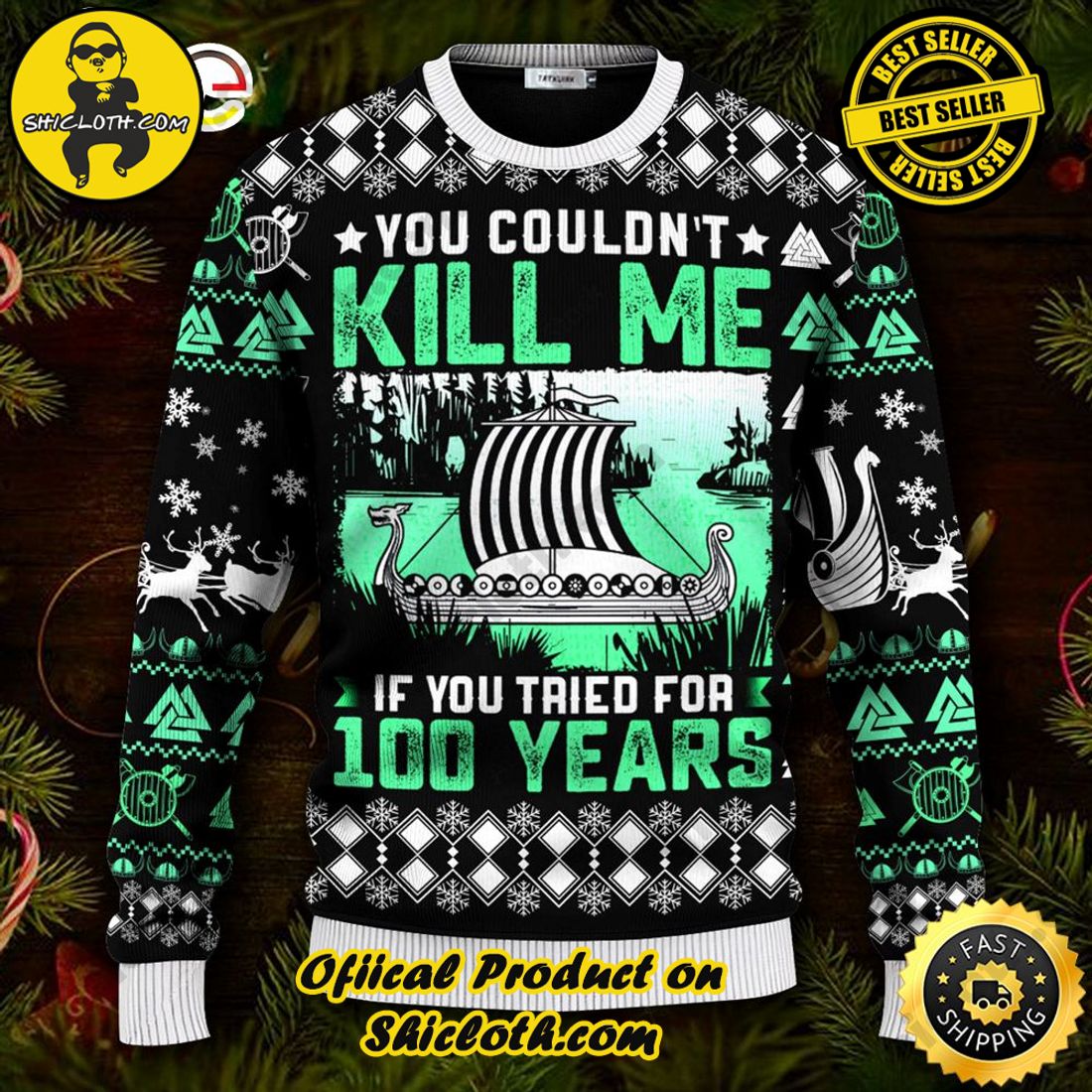 Shiclothshop's Ugly Christmas Sweaters: Embrace Festive Fashion with Flair 40 You Couldn’t Kill Me 100 Ugly Christmas Sweater For Men & Women Christmas Gift Sweater