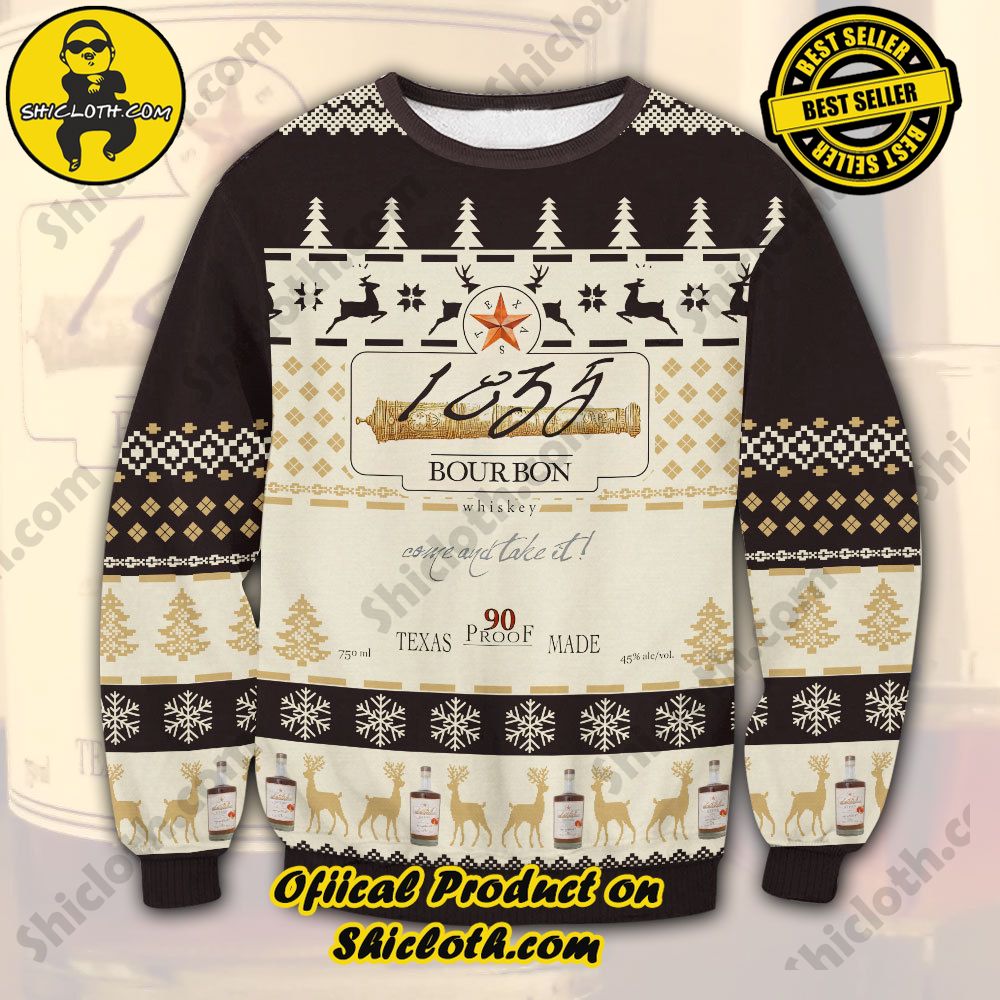 1835 Bourbon Ugly Christmas Sweater