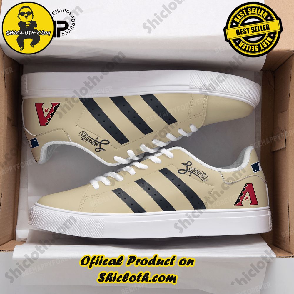 Best Seller: Step into Style with Shiclothshop's Stan Smith Low Top Shoes 2 Arizona Diamondbacks Adidas Stan Smith Shoes Style 1