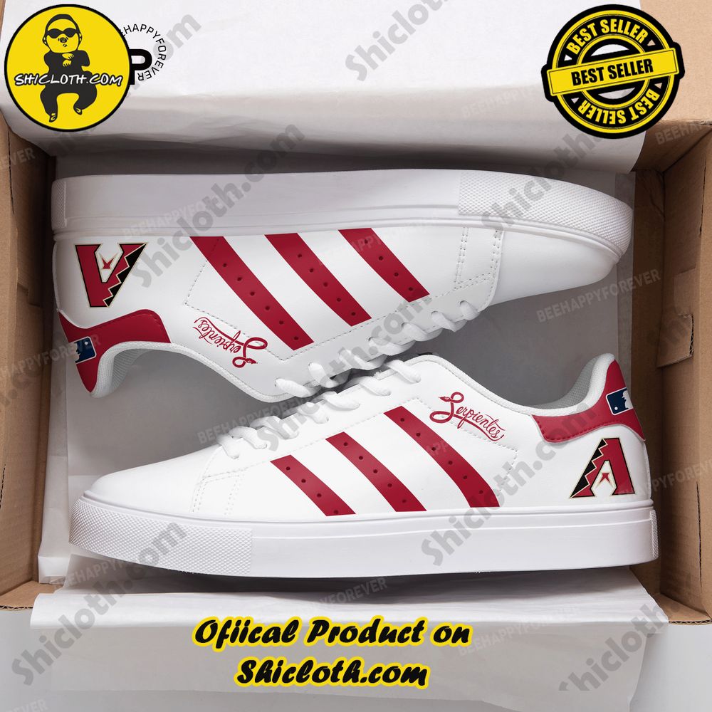 Best Seller: Step into Style with Shiclothshop's Stan Smith Low Top Shoes 4 Arizona Diamondbacks Adidas Stan Smith Shoes Style 3