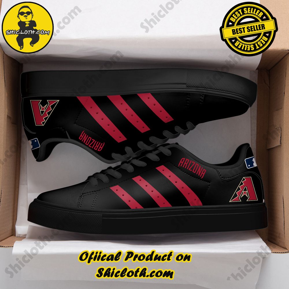 Best Seller: Step into Style with Shiclothshop's Stan Smith Low Top Shoes 5 Arizona Diamondbacks Adidas Stan Smith Shoes Style 4
