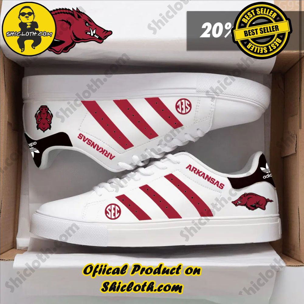 Best Seller: Step into Style with Shiclothshop's Stan Smith Low Top Shoes 9 Arkansas Adidas Stan Smith Low Top Shoes