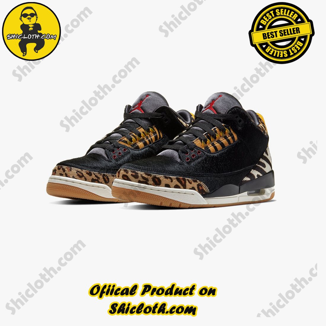 Authentic Jordan 3 Retro SE Animal Instinct