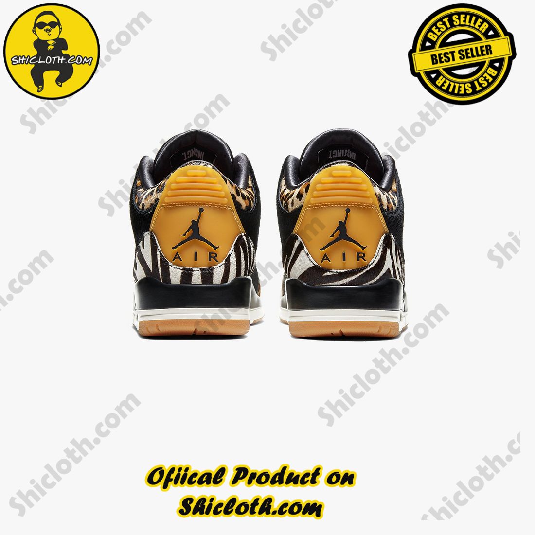 Authentic Jordan 3 Retro SE Animal Instinct 3 Authentic Jordan 3 Retro SE Animal Instinct - Image 3