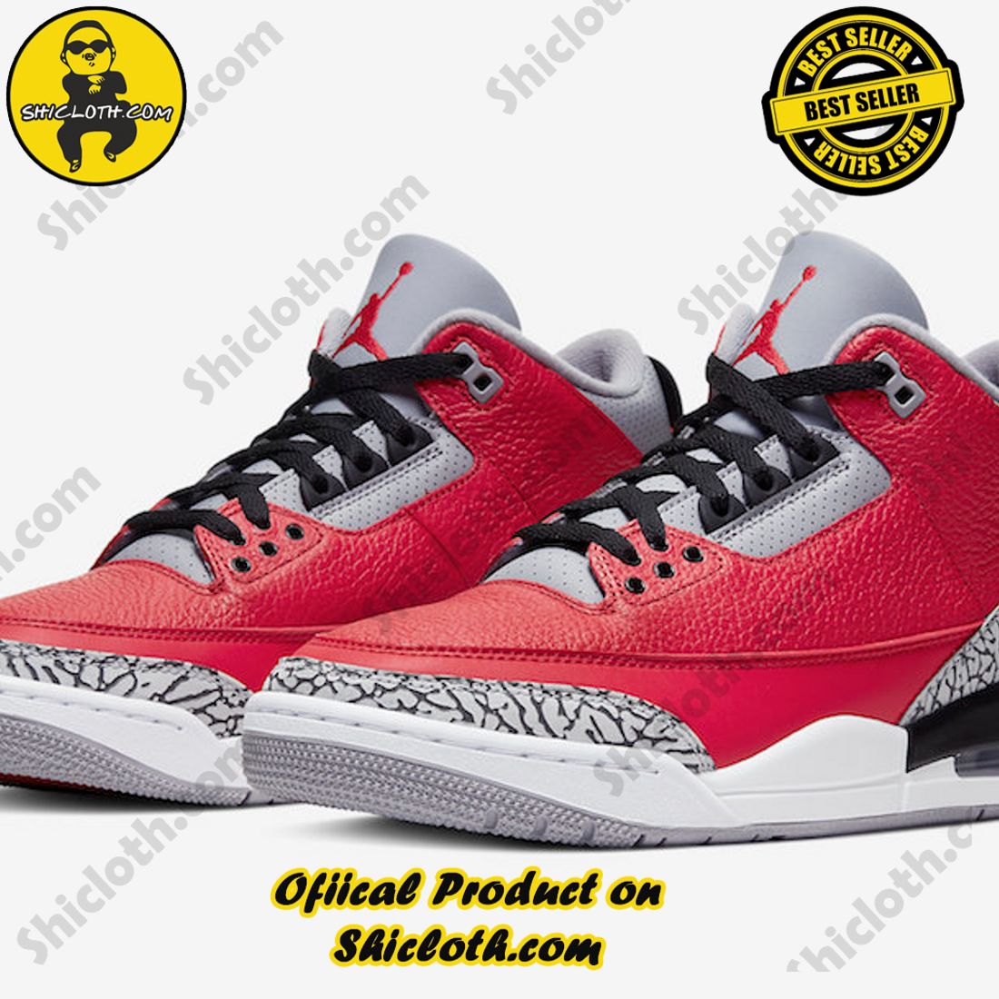 Authentic Air Jordan 4 Retro Retro Red Cement