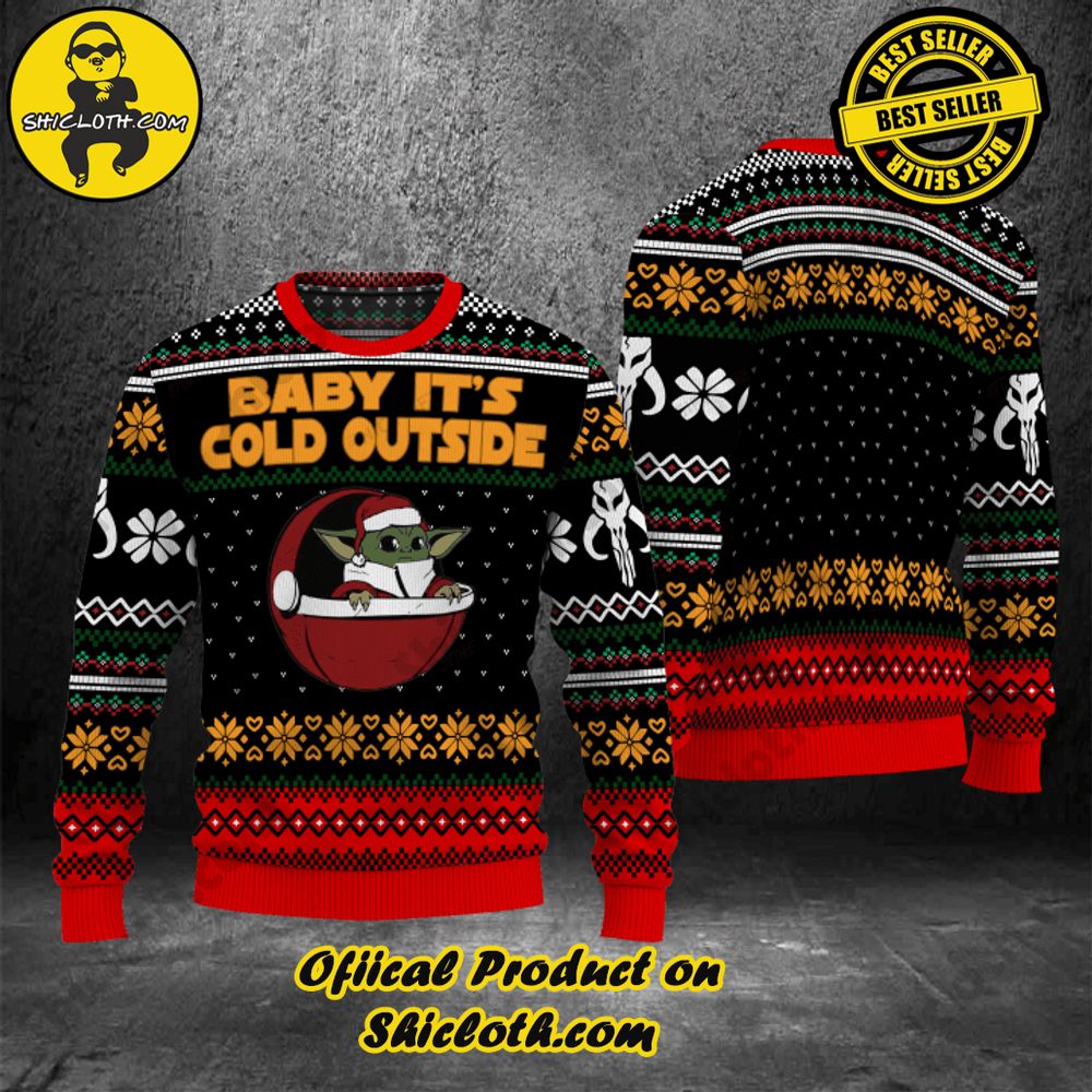 Hot Trending Shicloth's Enchanting Christmas Sweaters 1 Baby It's Cold Outside Christmas Ugly Sweater