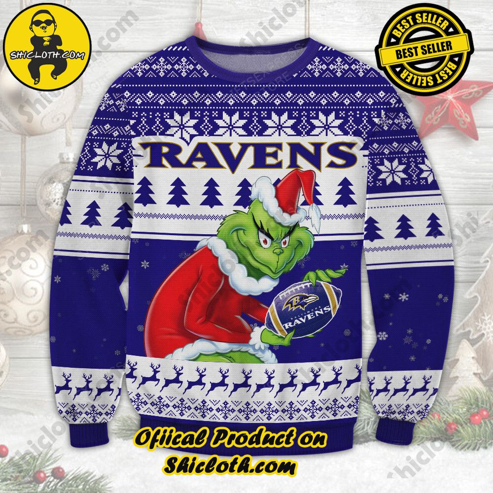 Baltimore Ravens Ugly Sweater - Shicloth