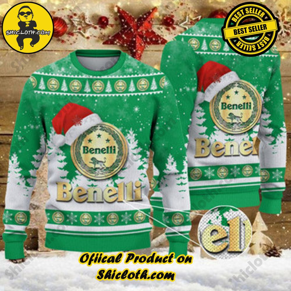 Unveiling Festive Delight: Shiclothshop's Unique Collection of Ugly Christmas Sweaters 4 Benelli Ugly Christmas Sweater