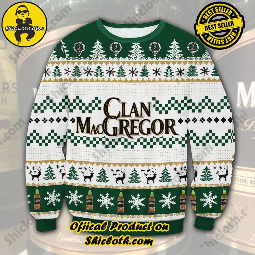 Hot Trending Shiclothshop's Ugly Sweater - A meaningful gift for family and loved ones. 13 Clan Macgregor Ugly Christmas Sweater