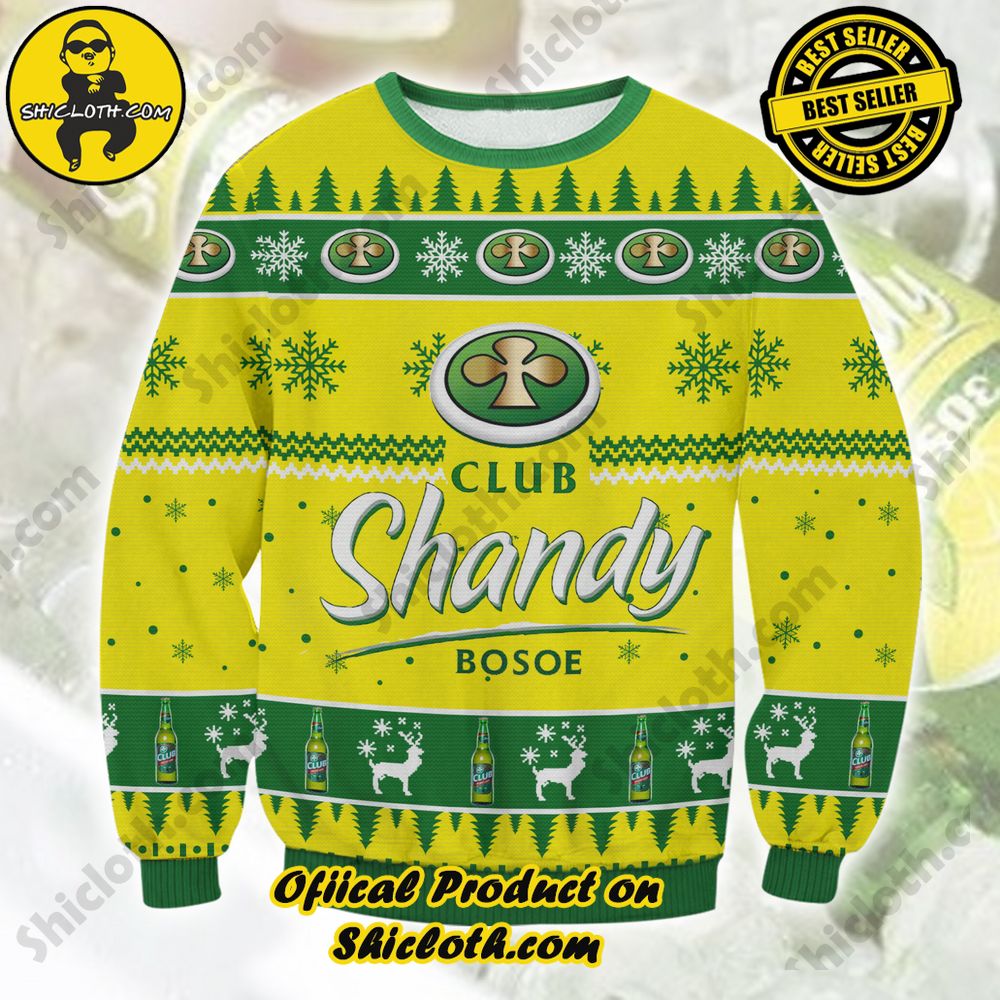 Limited Edition Shiclothshop's Ugly Sweater - A meaningful gift for family and loved ones. 11 Club Beer Ugly Christmas Sweater