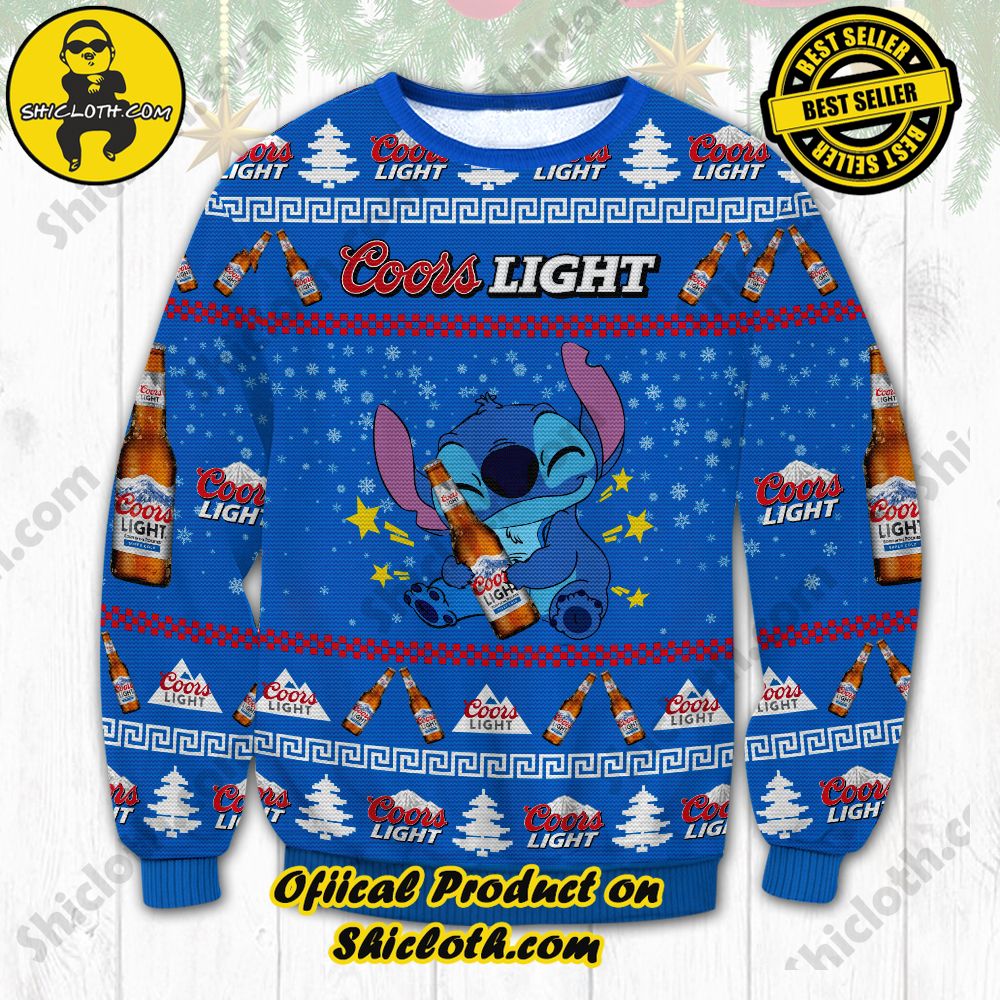Hot Trending Unveiling Festive Delight: Shiclothshop's Unique Collection of Ugly Christmas Sweaters 8 Coors Light Ugly Christmas Sweater