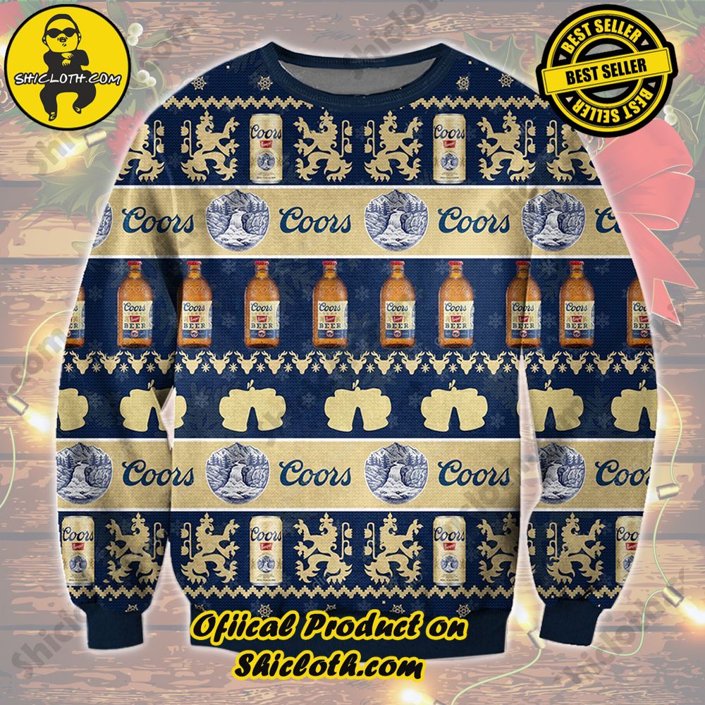 Hot Trending: Exploring Shiclothshop and Their Sweater Collection 11 Coors Ugly Sweater