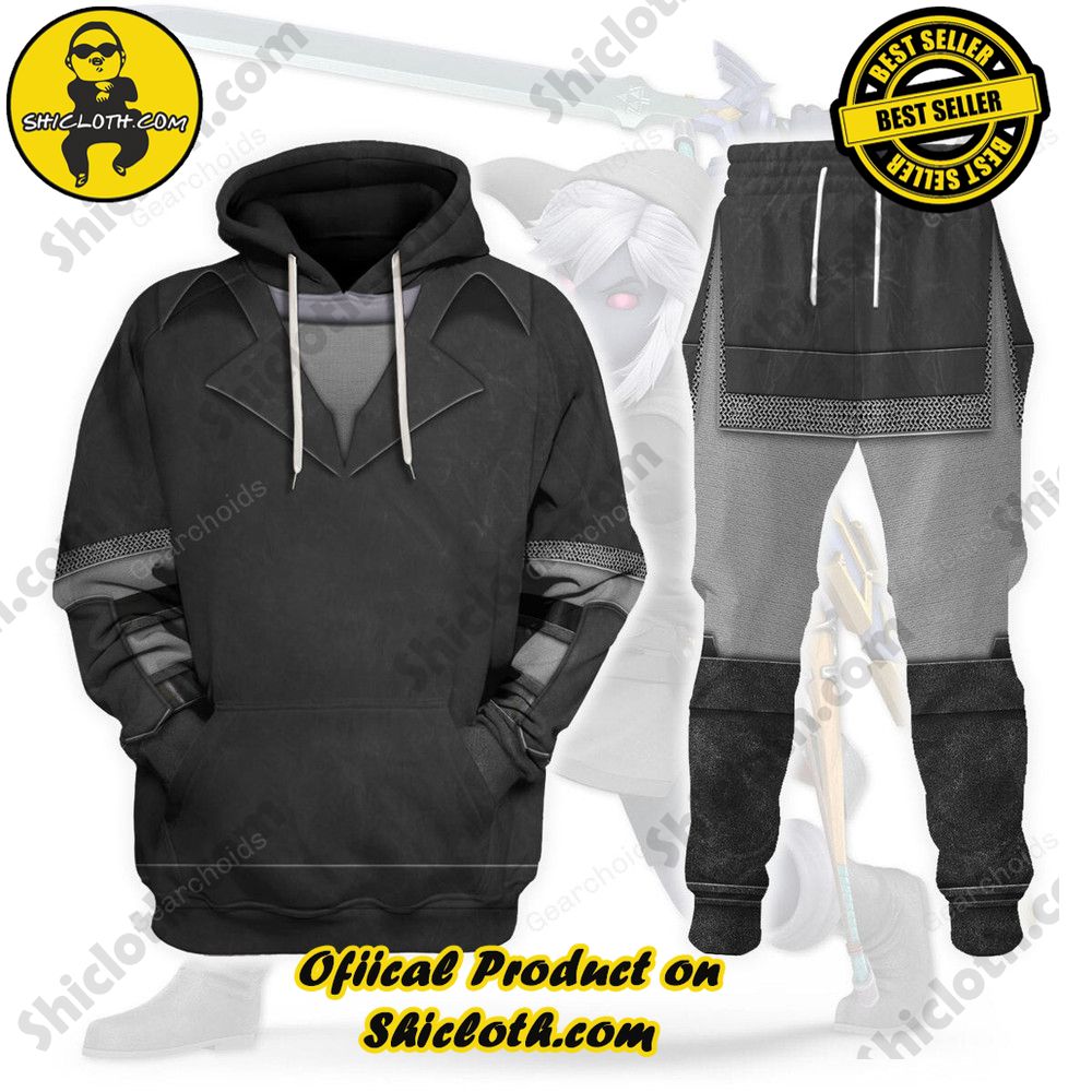 Unveiling the Allure of Shiclothshop's 'The Legend of Zelda' Outfit Costume Collection 1 Dark Link Attire New Unisex Hoodie Sweatshirt T-shirt Sweatpants Cosplay